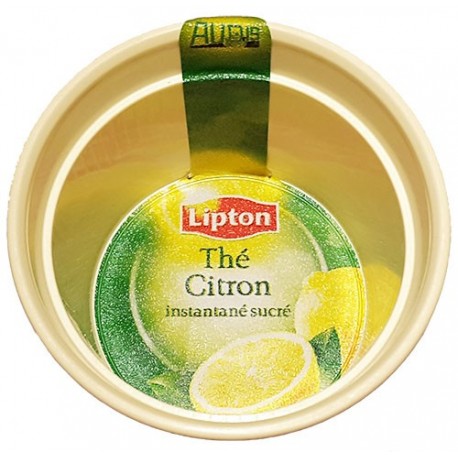 THÉ CITRON LIPTON SUCRÉ Gobelet Pré-Dosé.