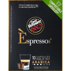 Arabica Espresso Caffè Vergnano 1882 Capsules Compatibles Nespresso®