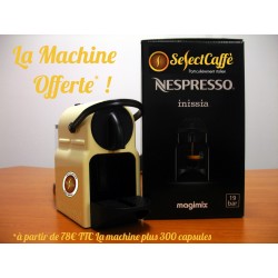 Nespresso Machine a café capsule 19 bar avec crème onctueuse ,Faites  mousser et dégustez ! à prix pas cher