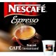 Espresso Nescafé sucré Gobelet Pré-Dosé Premium