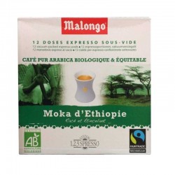 Moka d'Éthiopie Malongo® 16 Dosettes ESE