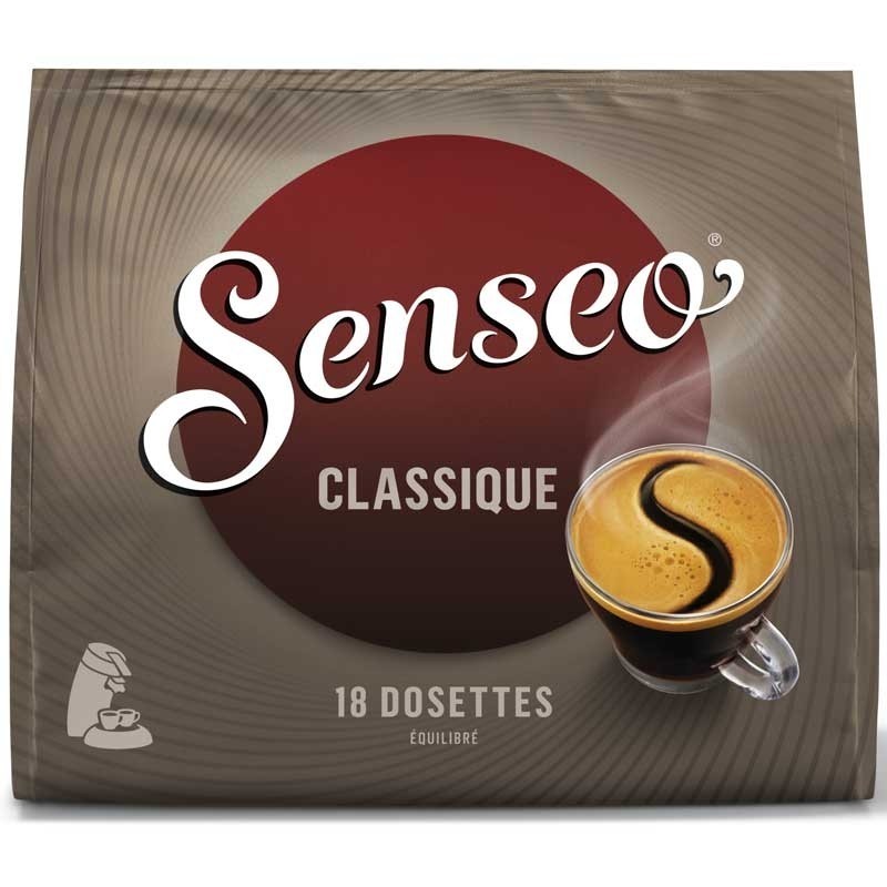 MAISON DU CAFE Dosettes Senseo café Classique - x18