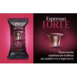 Forte Compatible Nespresso par Caffè D’Italia