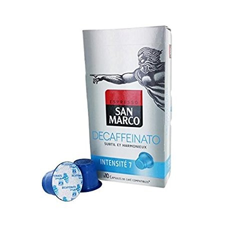 Expresso Décaféiné San Marco Compatible Nespresso