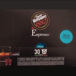 Decaffeinato Espresso Vergnano Capsules Compatibles Nespresso®
