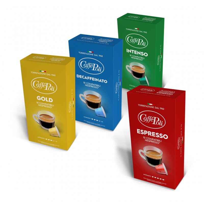 Gold - Espresso Italien équilibré - Nespresso compatible - Au meilleur Prix  - SelectCaffè